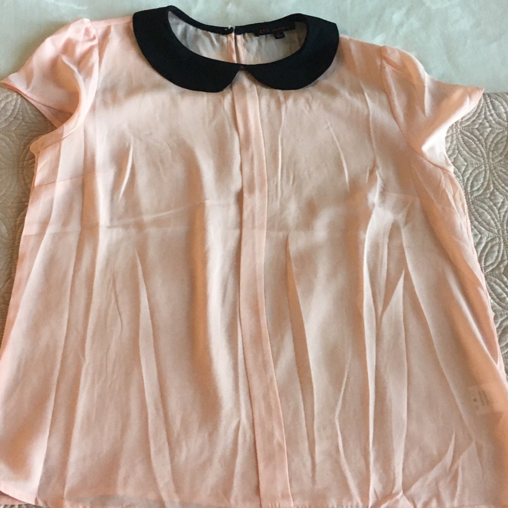 Peter Pan collar blouse